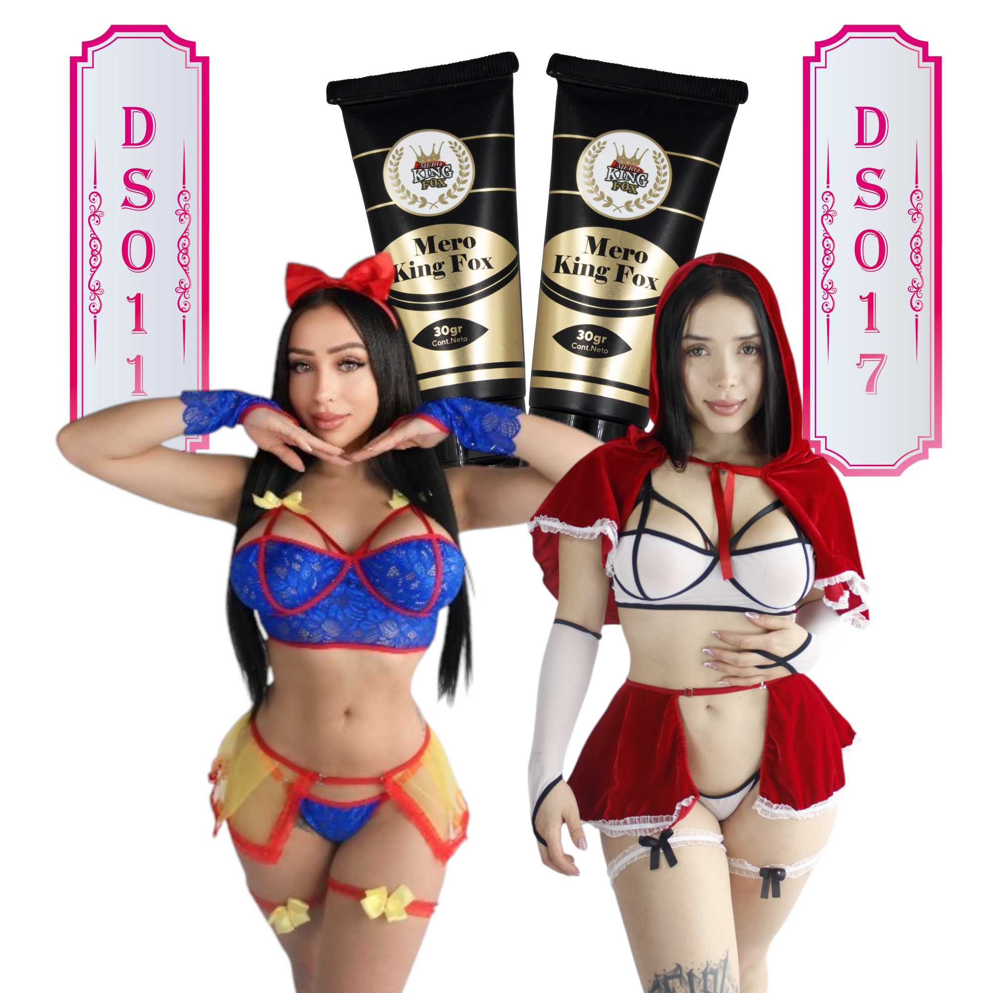 Miniatura 1 de Disfraz Nieves y Caperusa + 02 Mero 30g